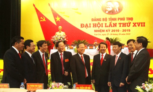 Đại hội lần thứ XVII Đảng bộ tỉnh Phú Thọ: Đoàn kết-Trí Tuệ-Đổi mới