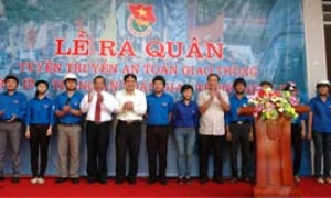 Đoàn thanh niên cơ quan BTCTƯ hưởng ứng Tháng An toàn giao thông quốc gia