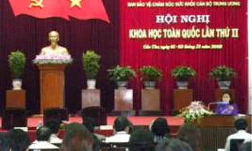 Hội nghị khoa học về bảo vệ, chăm sóc sức khỏe cán bộ toàn quốc lần thứ II