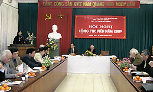 Hội nghị cộng tác viên Tạp chí Lịch sử Đảng năm 2009