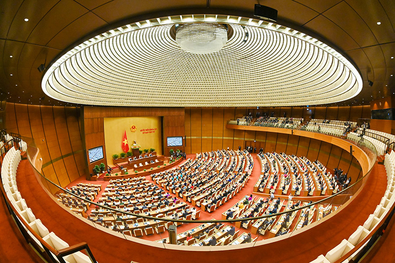 Phiên họp Kỳ họp thứ tư, Quốc hội khoá XV, ngày 20-10-2022.