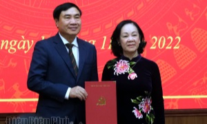 Phó Ban Nội chính Trung ương Trần Quốc Cường được điều động giữ chức Bí thư Tỉnh ủy Điện Biên