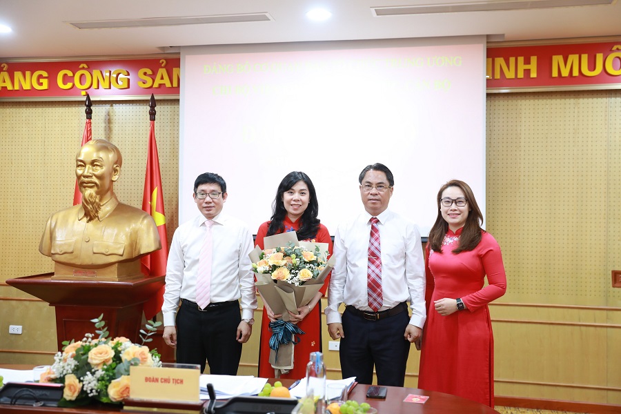 Đại hội Chi bộ Viện Khoa học tổ chức, cán bộ (Đảng bộ cơ quan Ban Tổ chức Trung ương) thành công tốt đẹp