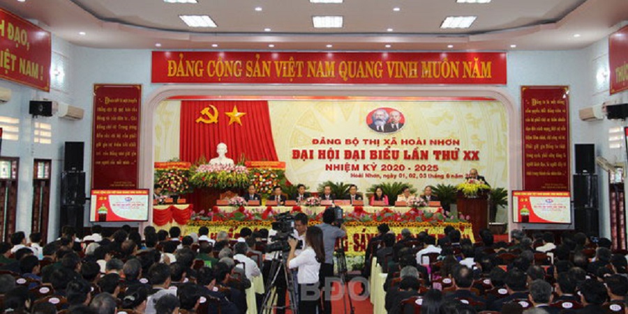 Đại hội đại biểu Đảng bộ thị xã Hoài Nhơn lần thứ XX (nhiệm kỳ 2020-2025)