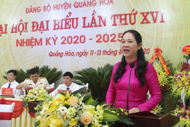 Đồng chí Nông Thị Hà giữ chức Thứ trưởng, Phó Chủ nhiệm Ủy ban Dân tộc.