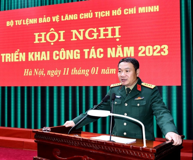 Đại tá Phạm Hải Trung giữ chức Trưởng Ban Quản lý Lăng Chủ tịch Hồ Chí Minh.