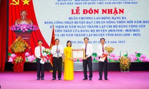 Đảng bộ huyện Vĩnh Bảo (TP. Hải Phòng) chú trọng công tác xây dựng Đảng và hệ thống chính trị