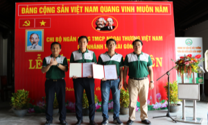Công tác phát triển đảng viên tại VCB Tây Sài Gòn