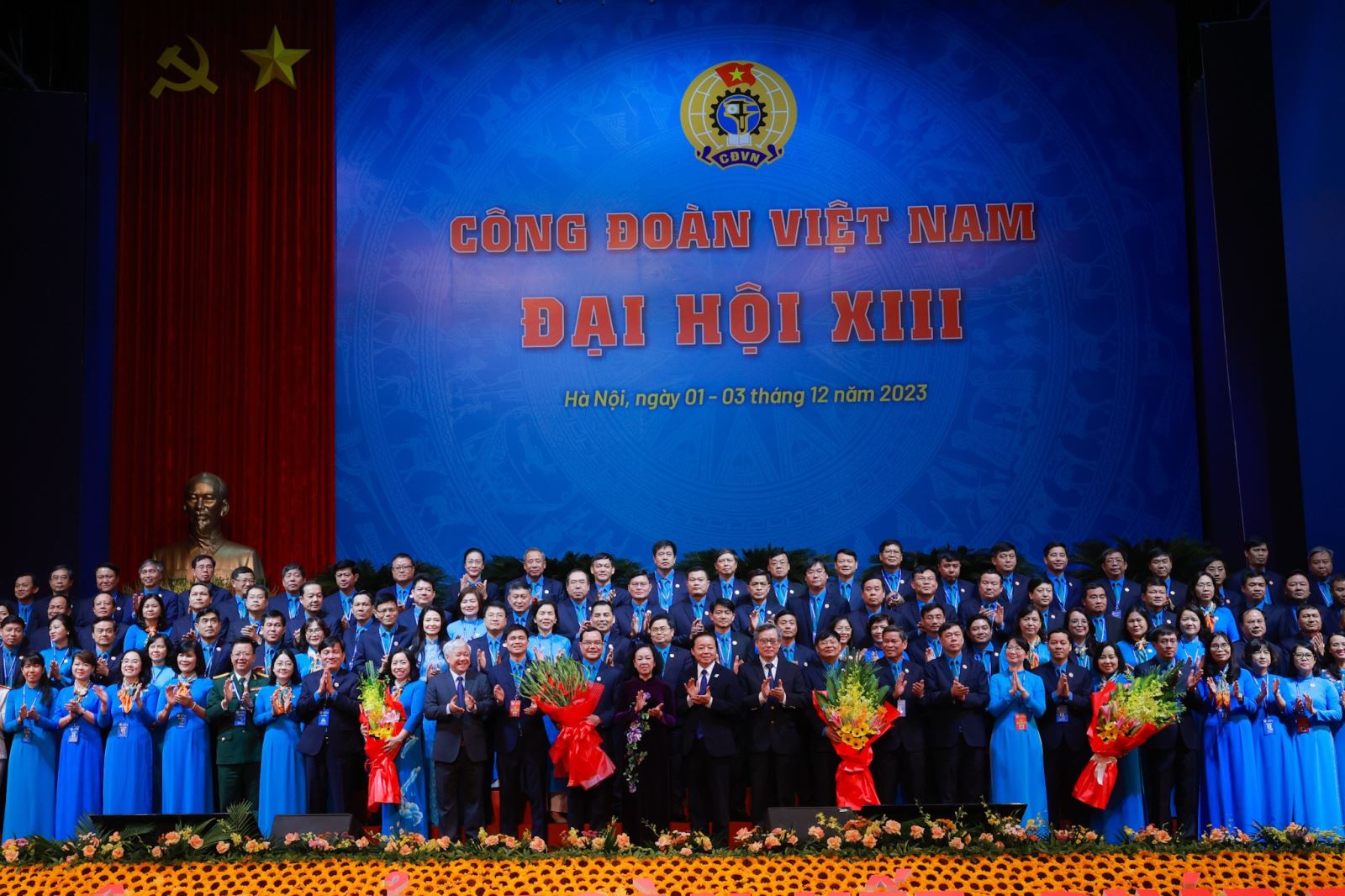Ra mắt Ban Chấp hành Tổng Liên đoàn Lao động Việt Nam khoá XIII, nhiệm kỳ 2023 – 2028.