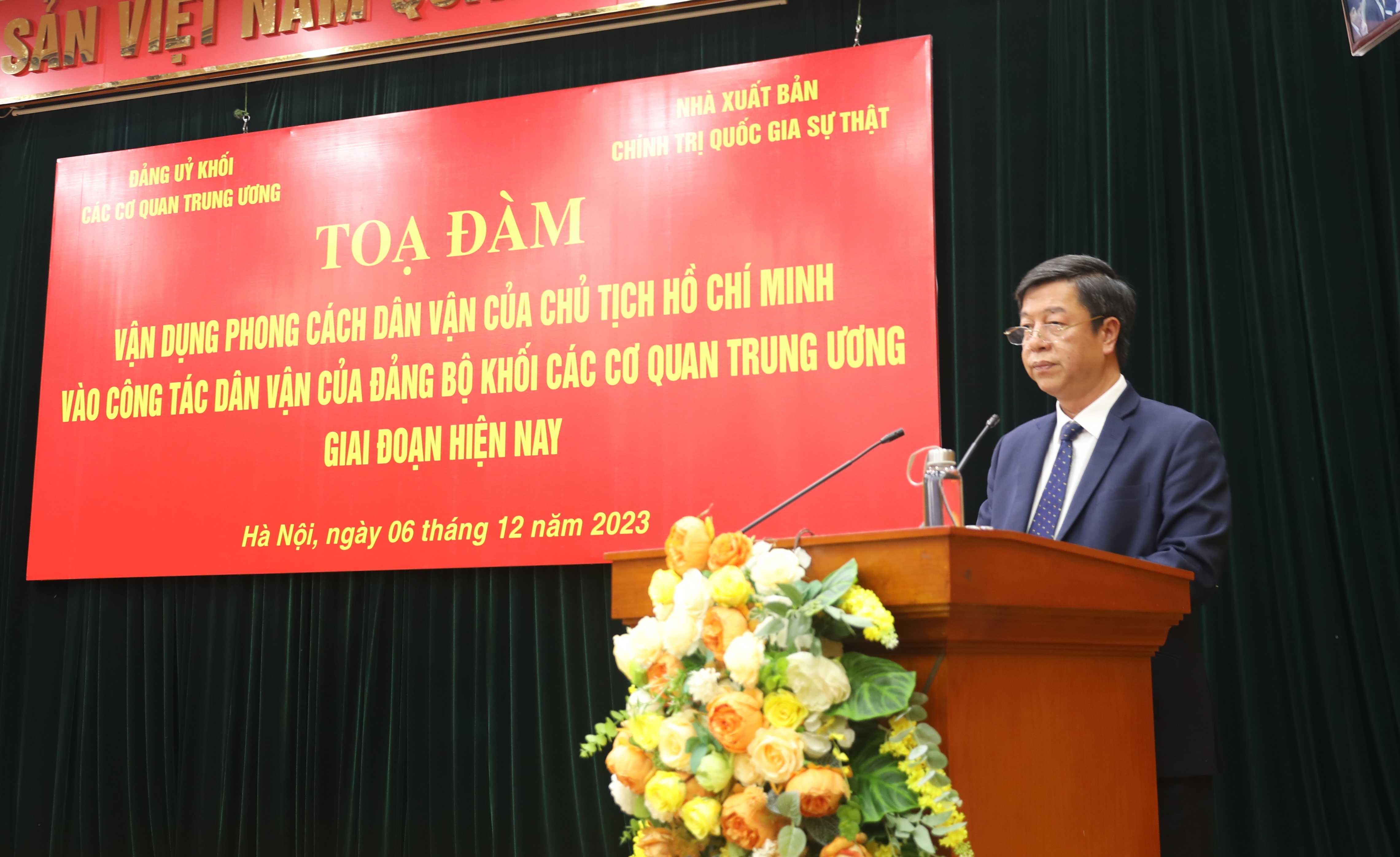PGS.TS Vũ Trọng Lâm phát biểu tại Hội nghị.