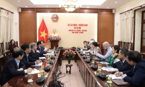 Đánh giá cao nỗ lực của Việt Nam trong thực hiện cam kết về cải cách pháp luật lao động
