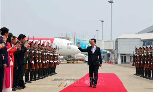 Chủ tịch nước Võ Văn Thưởng kết thúc tốt đẹp chuyến thăm chính thức nước CHDCND Lào