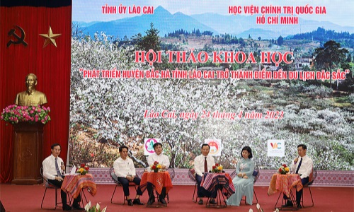 Hội thảo khoa học “Phát triển huyện Bắc Hà, tỉnh Lào Cai trở thành điểm đến du lịch đặc sắc”