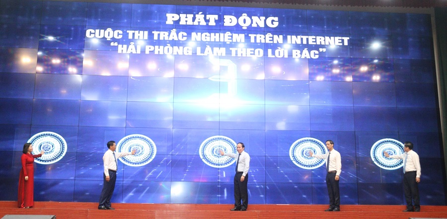 Phát động Cuộc thi trắc nghiệm trên in-tơ-net “Hải Phòng làm theo lời Bác”.