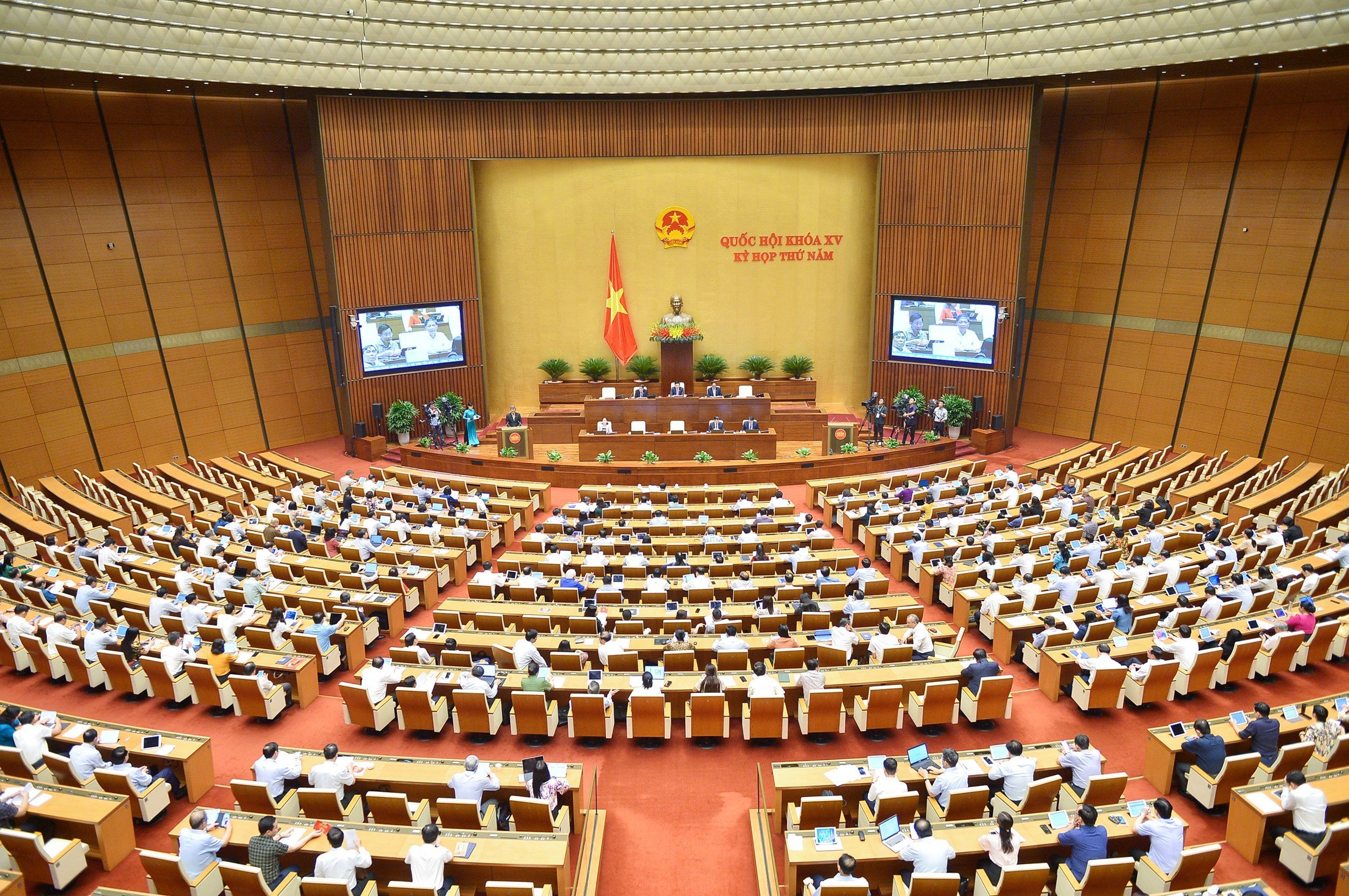 Kỳ họp thứ năm, Quốc hội khoá XV, ngày 30-5-2023.