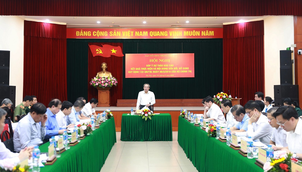 Đ/c Hoàng Đăng Quang phát biểu kết luận tại Hội nghị, ngày 31-5-2023.