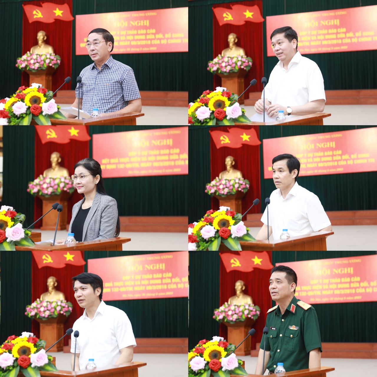 Các đại biểu góp ý tại Hội nghị, ngày 31-5-2023.