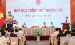 Họp báo Chính phủ thường kỳ tháng 4-2023