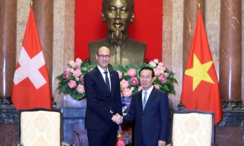 Việt Nam muốn tăng cường hợp tác với Thụy Sĩ trên tất cả các lĩnh vực