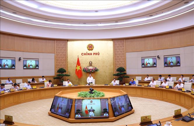 Phó Thủ tướng Trần Hồng Hà phát biểu chỉ đạo ngày 30/6/2023. Ảnh: TTXVN