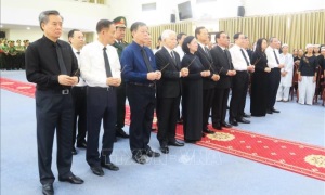 Đồng chí Trương Thị Mai làm Trưởng Ban Lễ tang nguyên Trưởng Ban Tổ chức Trung ương Lê Phước Thọ