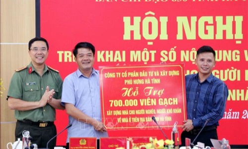 Tháo gỡ khó khăn xây dựng 1.000 ngôi nhà cho hộ nghèo tại Hà Tĩnh