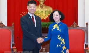 Thường trực Ban Bí thư, Trưởng Ban Tổ chức Trung ương Trương Thị Mai: Tăng cường hợp tác giữa Đảng Cộng sản Việt Nam và Đảng Dân chủ Lập hiến Nhật Bản
