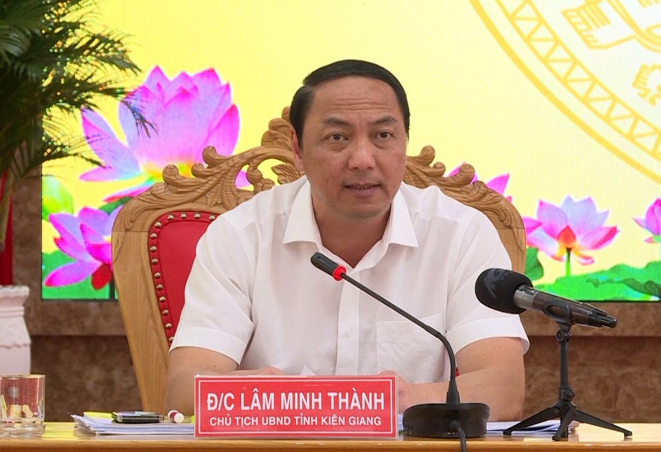 Chủ tịch UBND tỉnh Kiên Giang Lâm Minh Thành