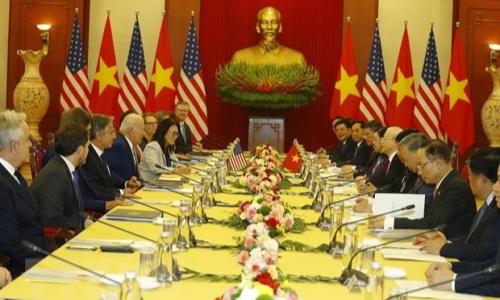 Việt Nam - Hoa Kỳ nâng cấp quan hệ lên Đối tác Chiến lược Toàn diện