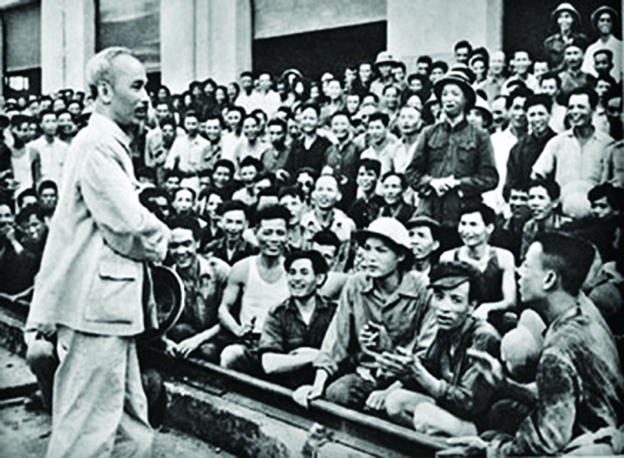 Chủ tịch Hồ Chí Minh yêu cầu cán bộ phải thống nhất giữa nói và làm, tư tưởng phải chuyển hóa thành hành động cụ thể.