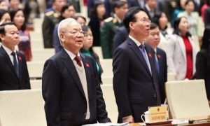 Tổng Bí thư Nguyễn Phú Trọng dự khai mạc Kỳ họp bất thường lần thứ năm, Quốc hội khóa XV