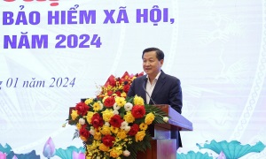 BHXH Việt Nam tổ chức Hội nghị trực tuyến triển khai nhiệm vụ công tác năm 2024