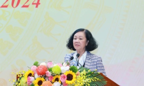 Thường trực Ban Bí thư, Trưởng Ban Tổ chức Trung ương Trương Thị Mai: Giữ vững cầu nối giữa Nhân dân với Đảng