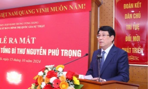 Tủ sách điện tử Tổng Bí thư Nguyễn Phú Trọng là cơ sở dữ liệu quý, rất quan trọng phục vụ công tác nghiên cứu, học tập và vận dụng có hiệu quả trong sự nghiệp xây dựng và bảo vệ Tổ quốc Việt Nam XHCN trong thời kỳ mới