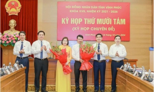 Thủ tướng phê chuẩn hai Phó Chủ tịch UBND tỉnh Vĩnh Phúc