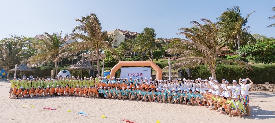 Chi nhánh thường xuyên tổ chức các hoạt động team-building để cán bộ, nhân viên giao lưu và xây dựng mối quan hệ gắn kết ngoài công việc.