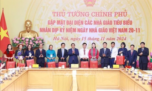 Thủ tướng Phạm Minh Chính: Chăm lo sự nghiệp 'trồng người' hướng tới kỷ nguyên mới