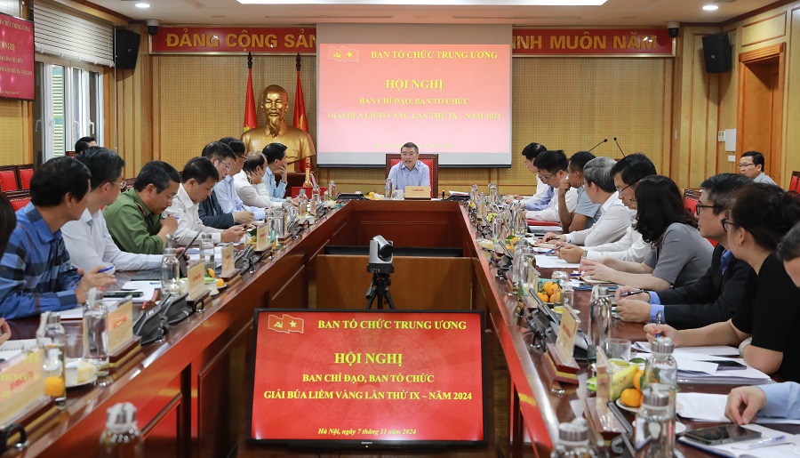 Hội nghị Ban Chỉ đạo, Ban Tổ chức Giải Búa liềm vàng lần thứ IX - năm 2024.