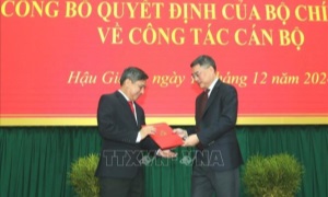 Đồng chí Đồng Văn Thanh giữ chức Bí thư Tỉnh ủy, Chủ tịch UBND tỉnh Hậu Giang