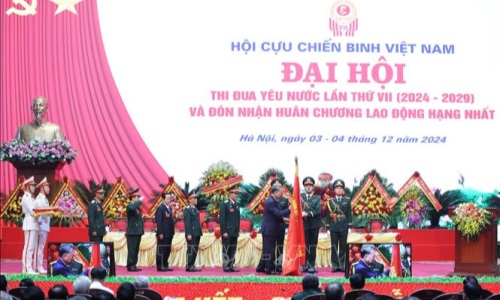 Tổng Bí thư Tô Lâm dự Đại hội thi đua yêu nước Hội Cựu chiến binh Việt Nam lần thứ VII