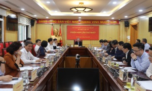 Phiên họp thứ nhất Tổ giúp việc tổng kết công tác xây dựng Đảng 5 năm (2021-2025)