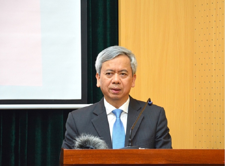Đồng chí Phan Văn Hùng, Phó Chủ tịch Trung ương Hội Người cao tuổi Việt Nam phát biểu tại buổi gặp mặt báo chí.
