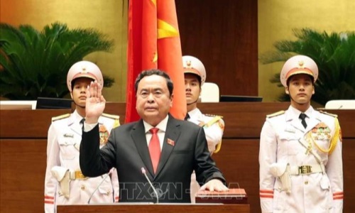 Lãnh đạo các nước chúc mừng Chủ tịch Quốc hội Trần Thanh Mẫn