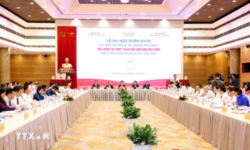 Ra mắt cuốn sách của Tổng Bí thư Nguyễn Phú Trọng về xây dựng văn hóa Việt Nam