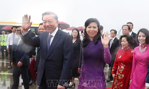 Tổng Bí thư, Chủ tịch nước Tô Lâm và Phu nhân thăm cấp Nhà nước tới Cộng hòa Nhân dân Trung Hoa