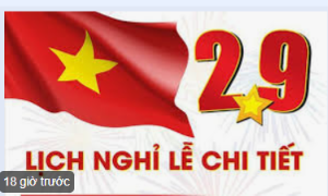 Nghỉ lễ Quốc khánh năm 2024 từ 31-8 đến hết 3-9