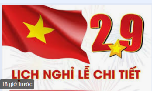 Nghỉ lễ Quốc khánh năm 2024 từ 31-8 đến hết 3-9