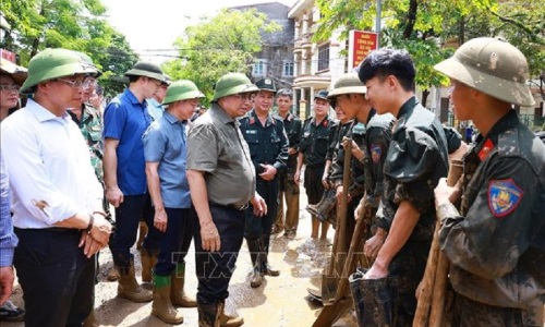 Thủ tướng Phạm Minh Chính chỉ đạo công tác ứng phó, khắc phục hậu quả mưa lũ, sạt lở tại Yên Bái, Lào Cai