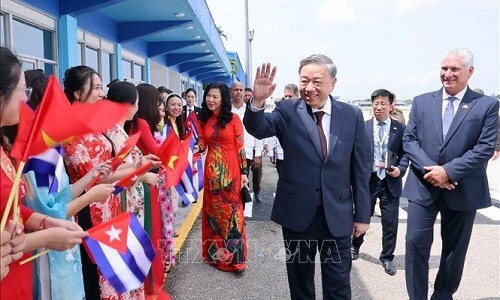 Tổng Bí thư, Chủ tịch nước Tô Lâm kết thúc tốt đẹp chuyến thăm cấp Nhà nước Cộng hòa Cu-ba