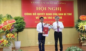 Thiếu tướng Lê Ngọc Châu giữ chức Phó Bí thư Tỉnh ủy Hải Dương